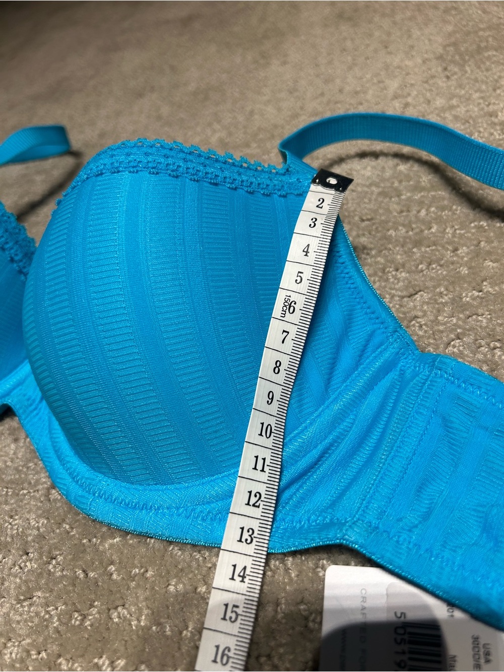 NWT Cleo by Panache Maddie Moulded T-shirt Bra, Aqua 30DD - Picture 10 of 14